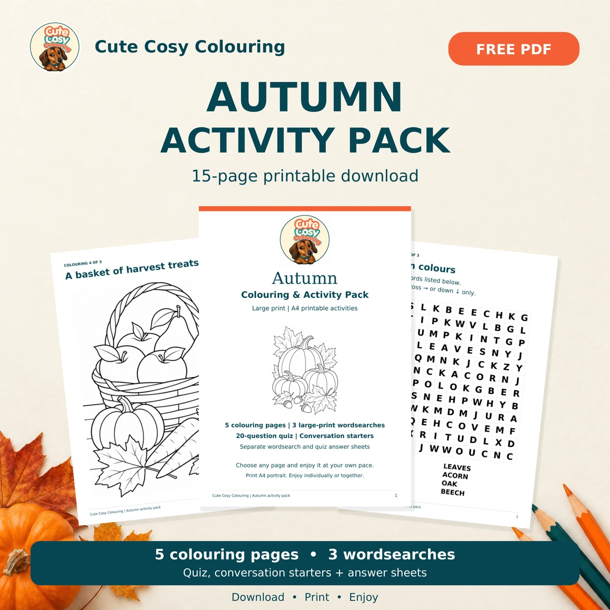 Autumn Activity Pack