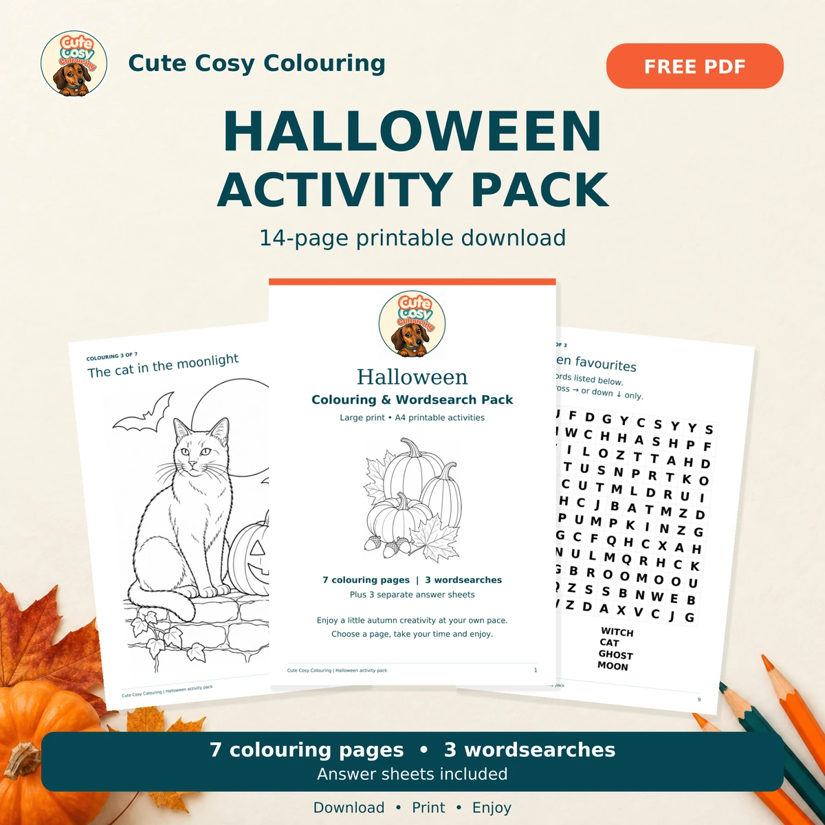 Halloween Activity Pack